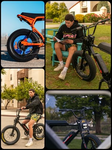 750W Electric Bike 20"x4" Fat Tires C13960