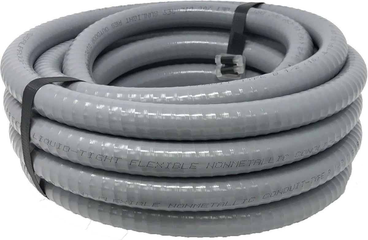 1/2-Inch Flexible Nonmetallic Liquid-Tight Electrical Conduit Type B, 25 Feet, Pack of 2 D31371