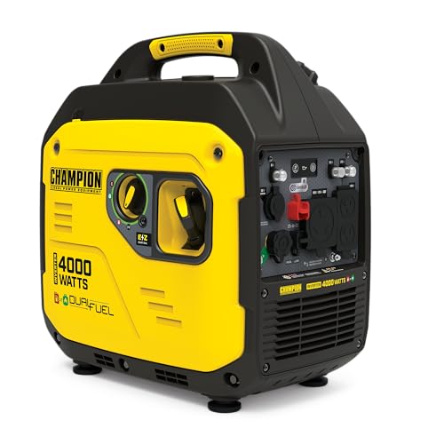 4000-Watt Dual Fuel Portable Inverter Generator I813074
