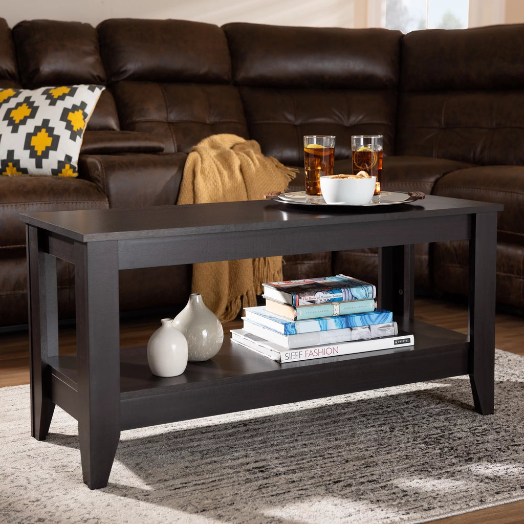 Wenge Finished Wood Coffee Table C519150