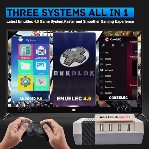 Retro Game Console with 100000+ Games, 8K Output L12256
