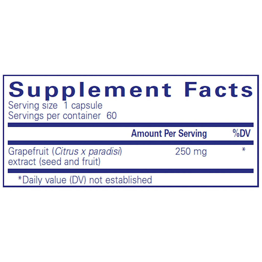 Grapefruit Seed Extract 250 mg E534889