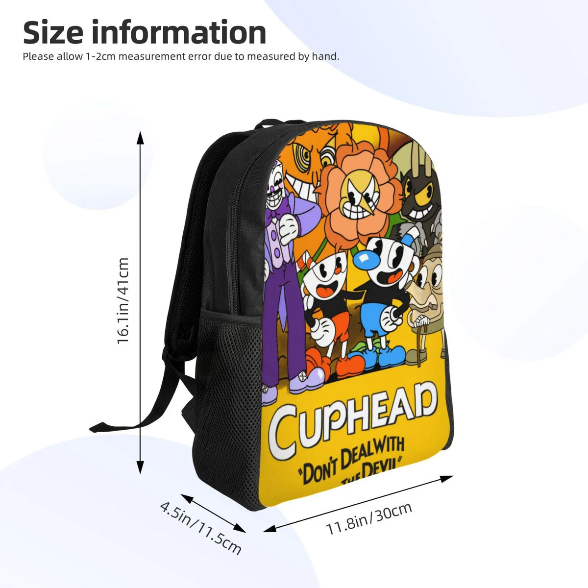 Lightweight Unisex Backpack F3305