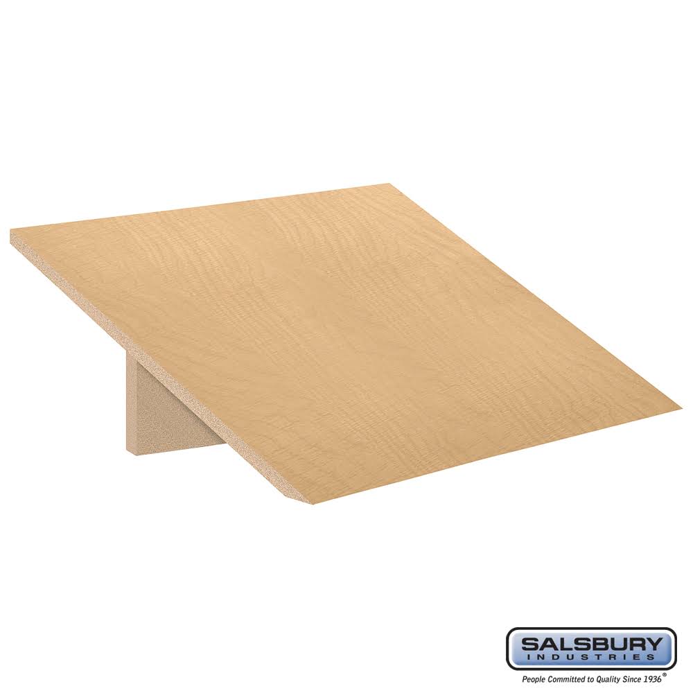 Maple Sloping Hood for Locker W115118