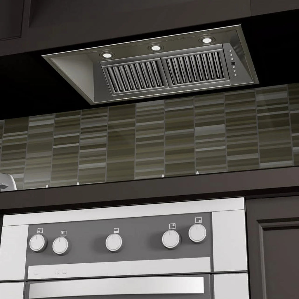 40 in. 1200 CFM Stainless Steel Range Hood Insert S7442