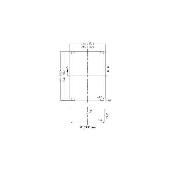 Stainless Steel Sink Tray I579736