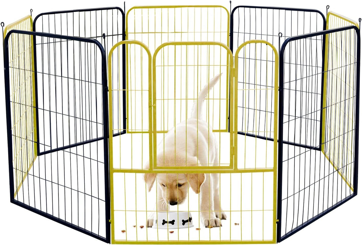4/8/16 Panels Dog Playpen with Doors N73008
