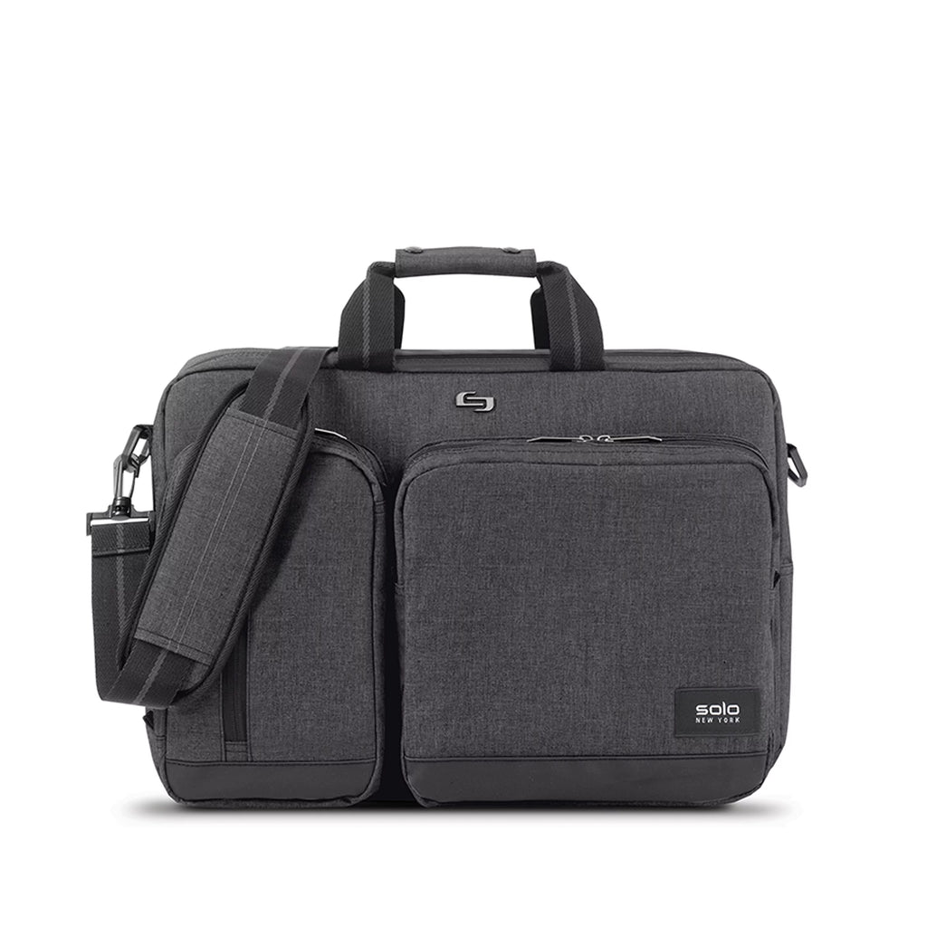 Gray Laptop Briefcase Backpack M620