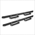 Matte Black Aluminum Drop Step Side Nerf Bars Running Boards X75751
