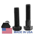 1/4 inch-20 x 1 inch Coarse Thread Grade 8 Hex Cap Screw Black Oxide Pk 2200 A84672