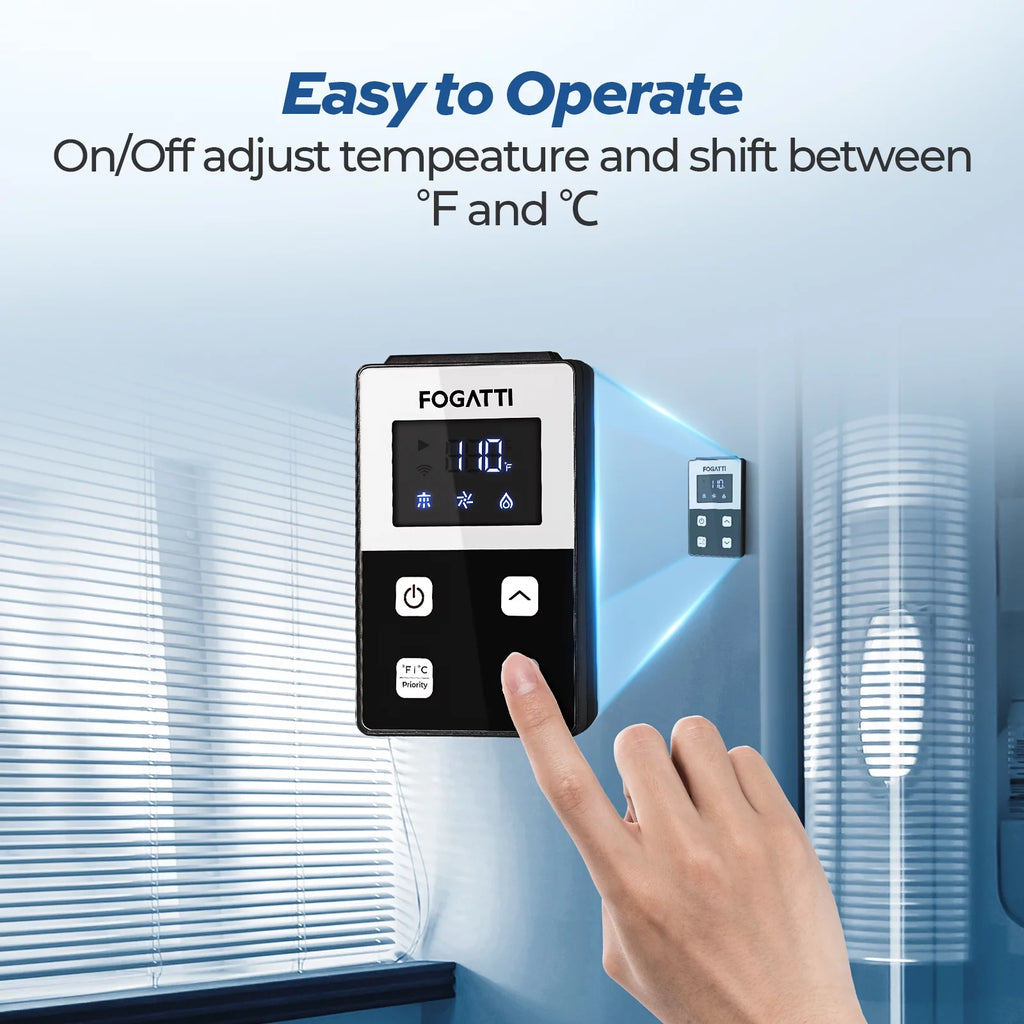 Tankless Propane RV Water Heater White 2.2 GPM 42,000 BTU J567