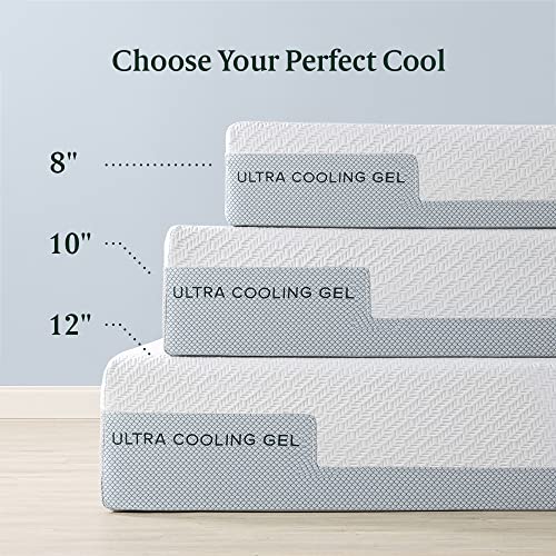 10 Inch Cooling Gel Memory Foam Queen Mattress Y2599
