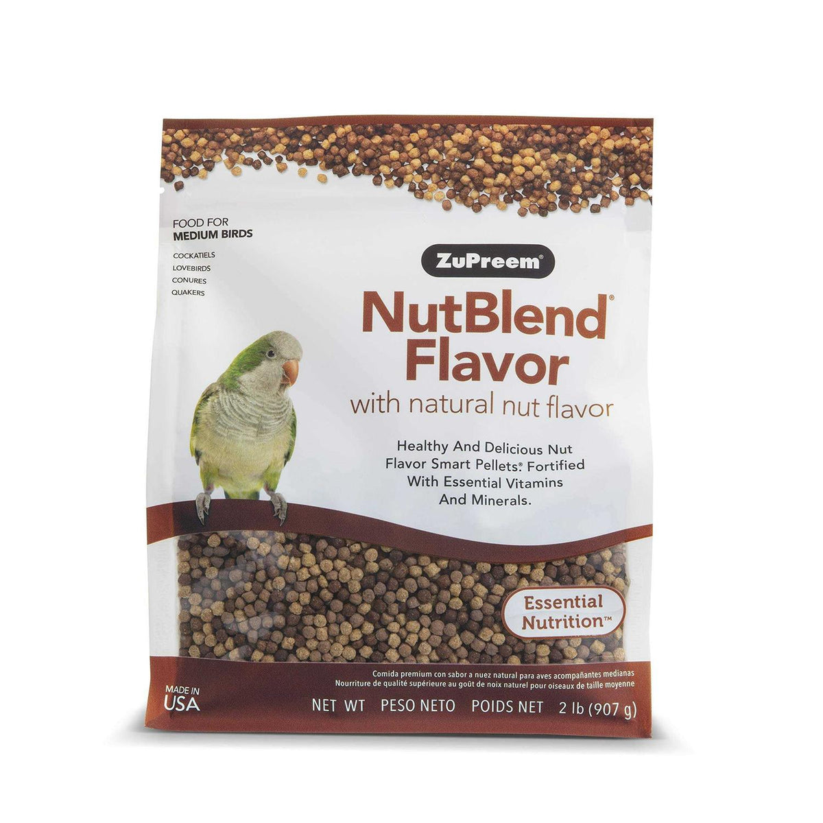 2 lbs Bird Food for Medium Birds X479