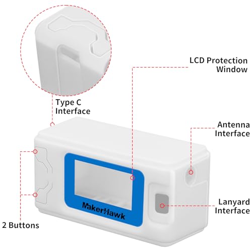ESP32 LoRa V3 Development Board with 1100mAh Battery and N30 Protect Case Set L833024