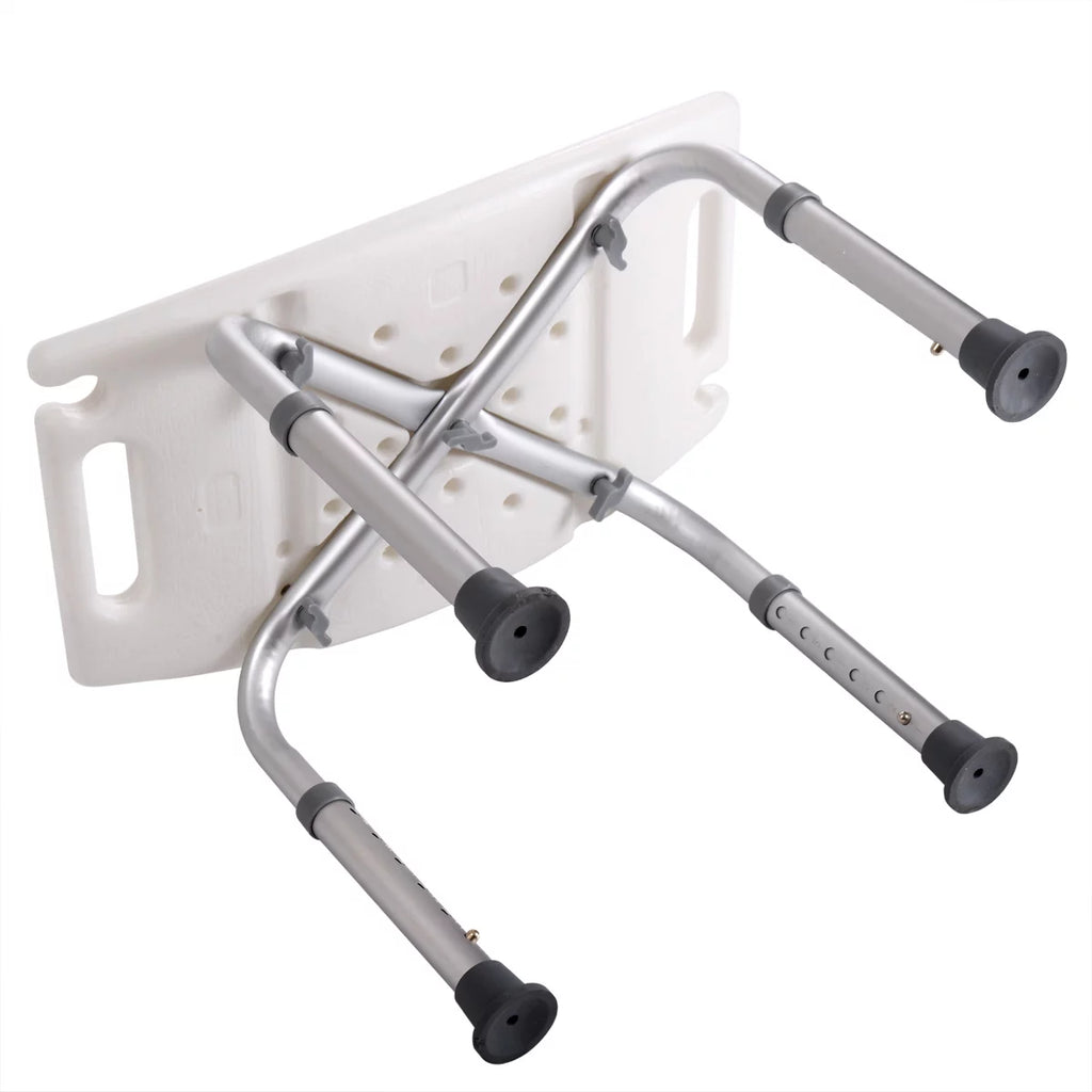 White 6 Adjustable Height Bath Shower Chair F90753