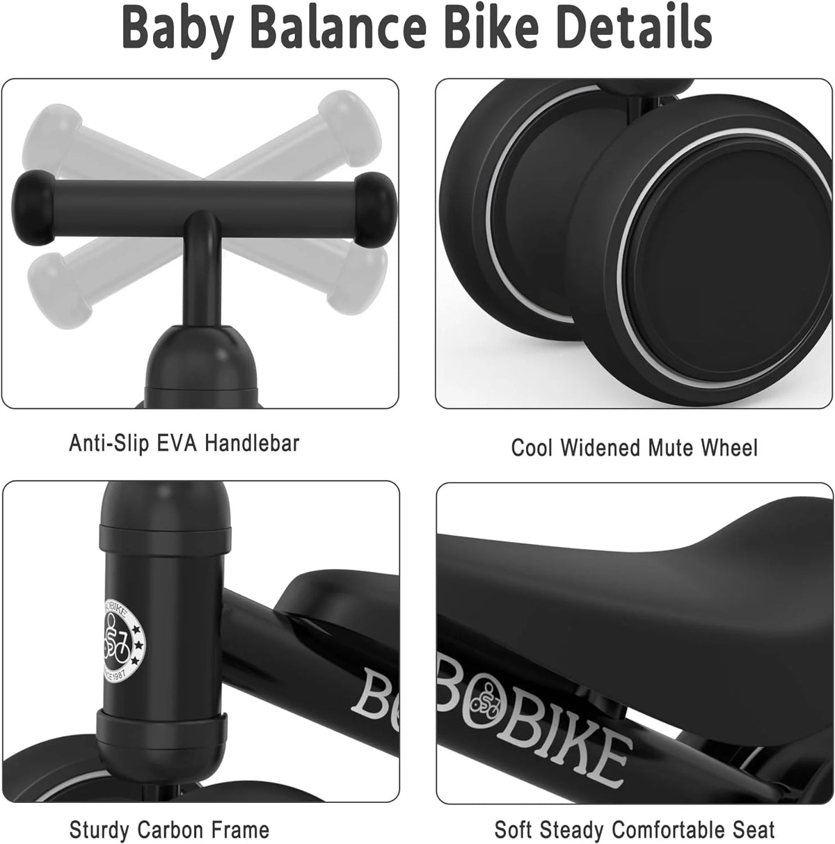 Baby Balance Bike Pink A321497