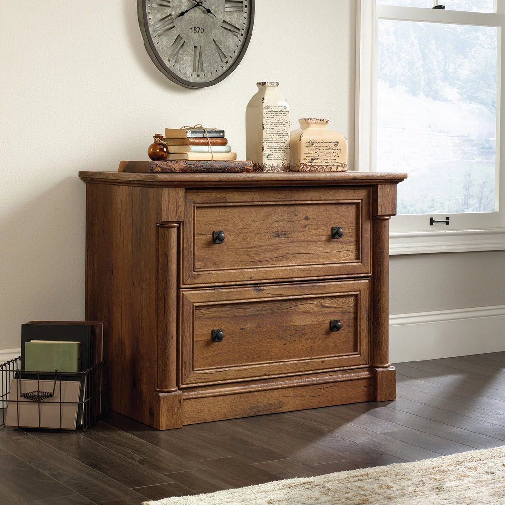 Vintage Oak Finish Lateral File V313797