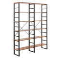 6-Shelf Bookcase Metal Storage Shelf D195887