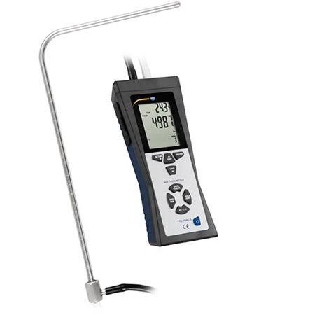 Pitot Tube Anemometer, 206 x 95 x 45 mm, Black I93605