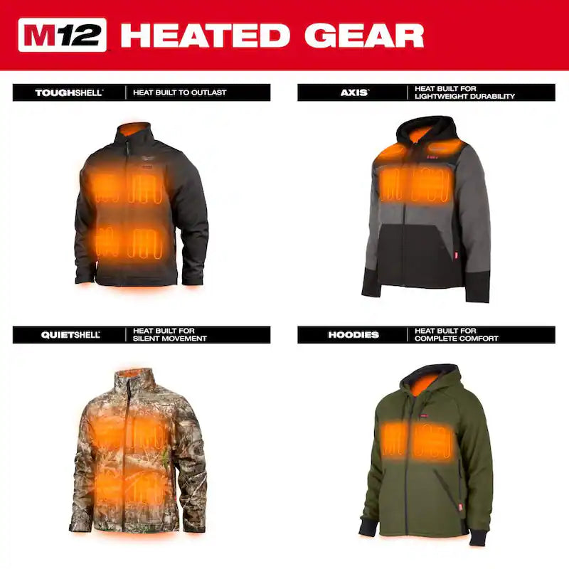 Black Heated Jacket Hoodie Kit Q22249