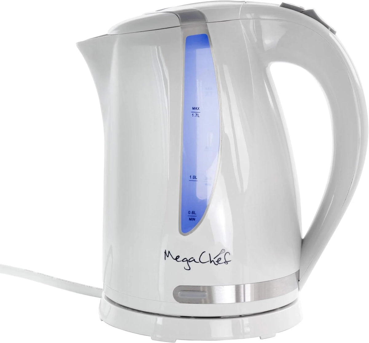 White 1.7Lt Plastic Electric Tea Kettle C333