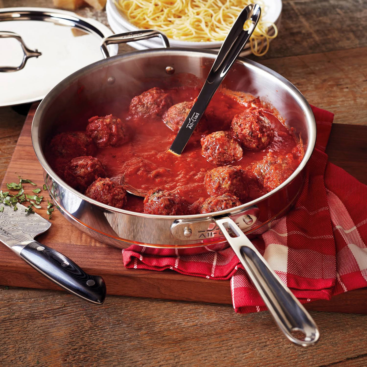 Copper Core 6-Quart Saute Pan P8101