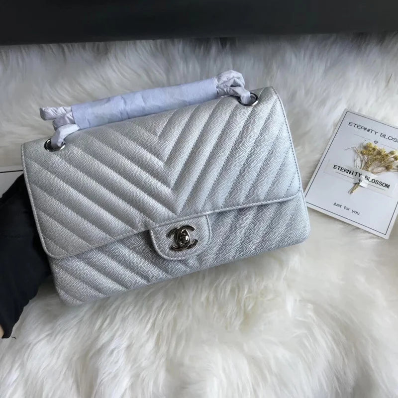 Quilted Calfskin Flap Bag F885645