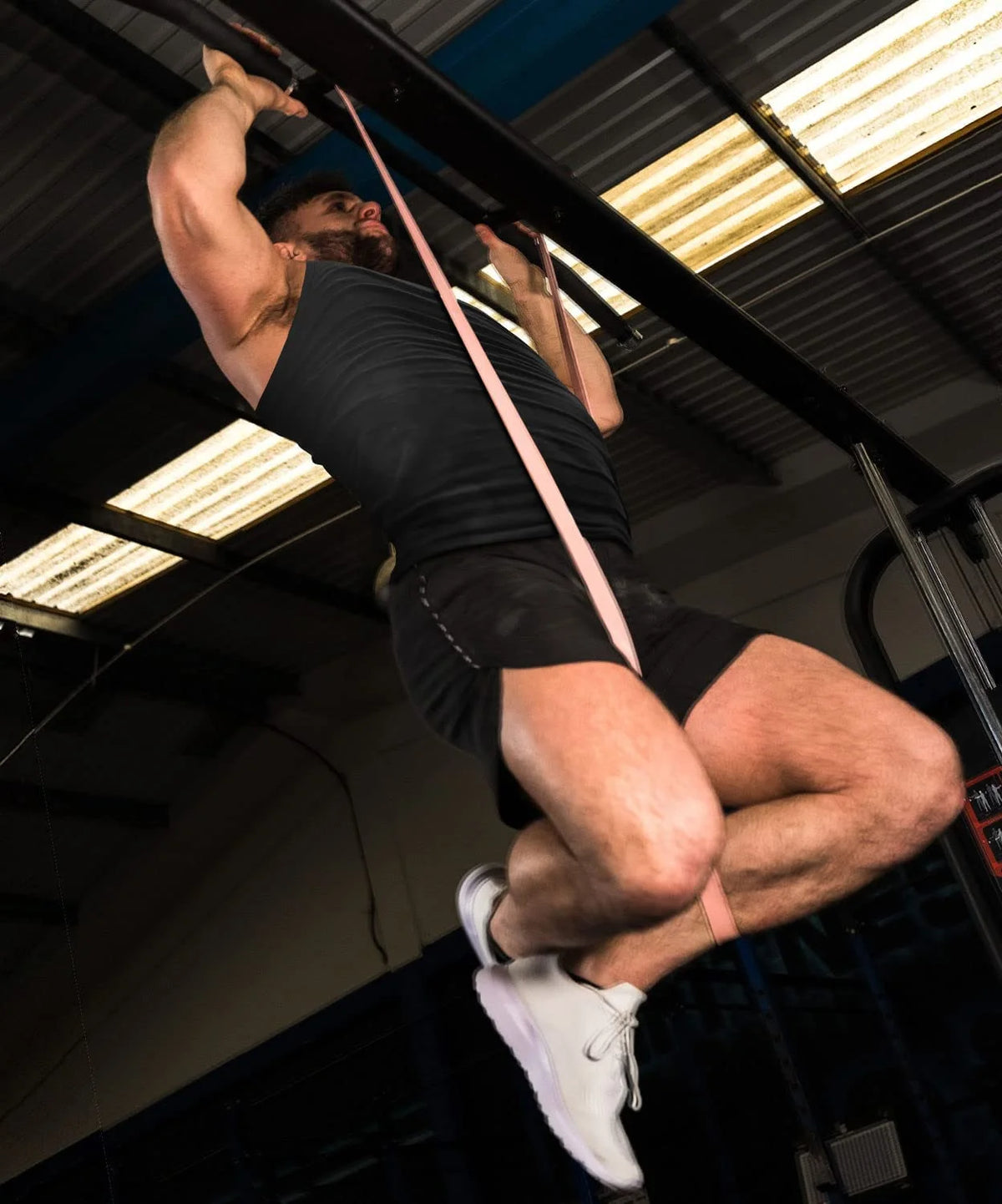 Resistance Bands 5 Level Set, Thick Latex Long Loop L9767