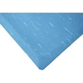 Blue Marbleized Vinyl Commercial Mat Z33757