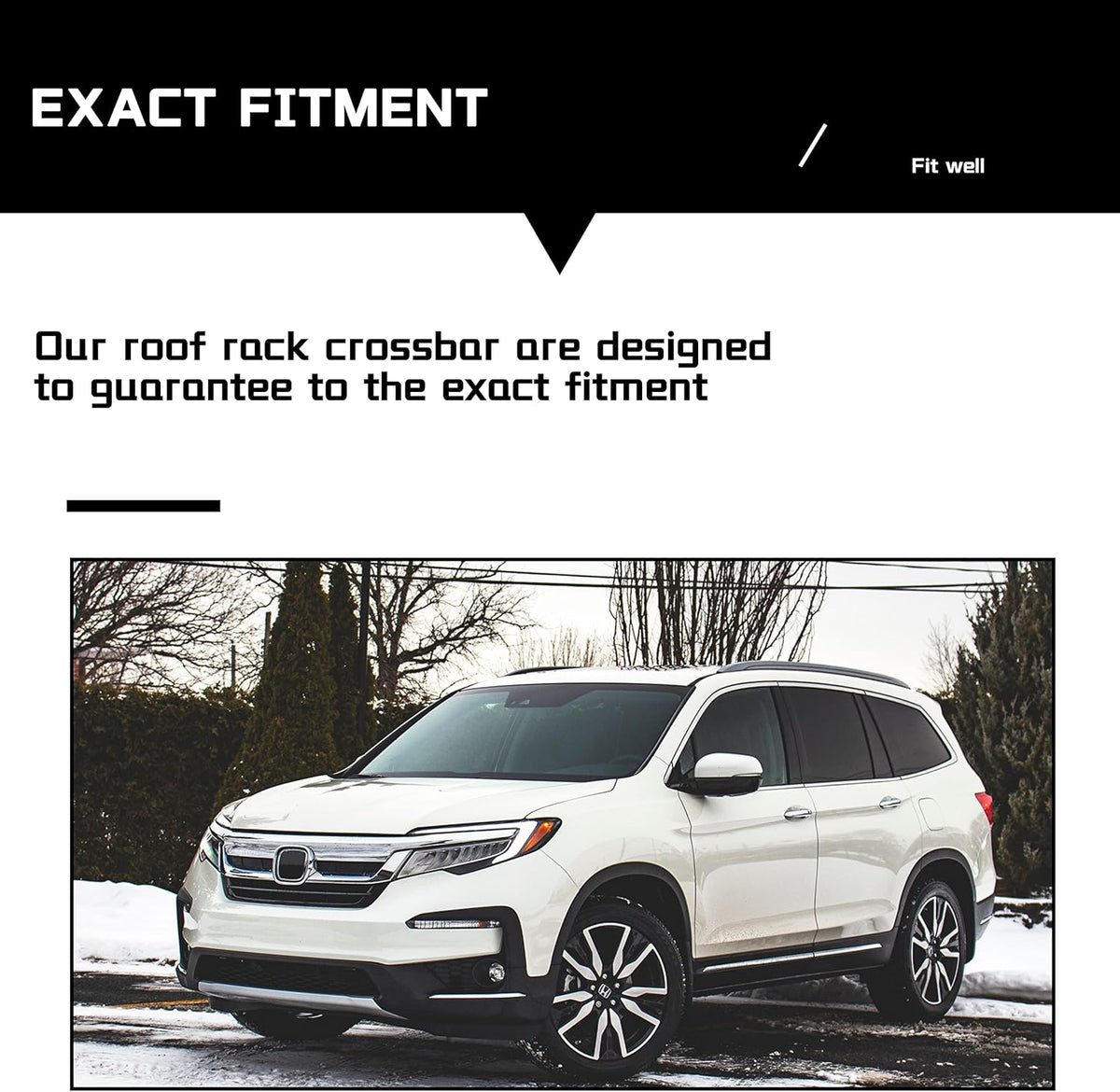 Black Roof Rack Cross Bars Y249