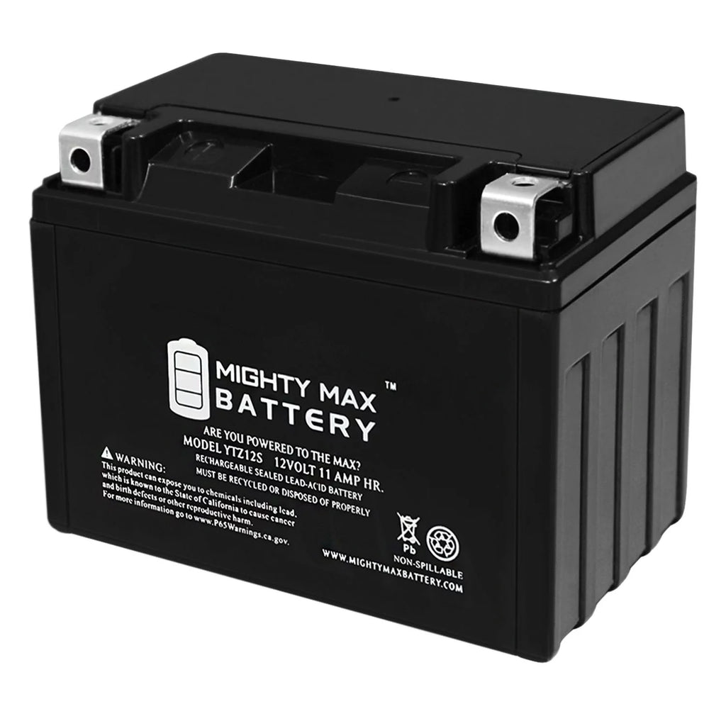 12 Volt 11 AH 210 CCA Rechargeable SLA AGM Motorcycle Battery M52938