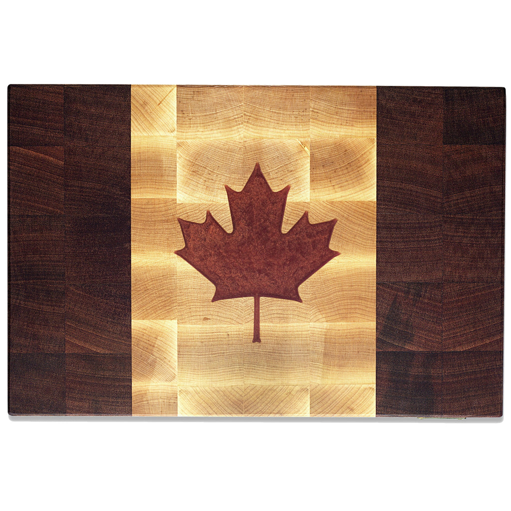 Mahogany Maple Epoxy Wood End Grain Cutting Board A64397