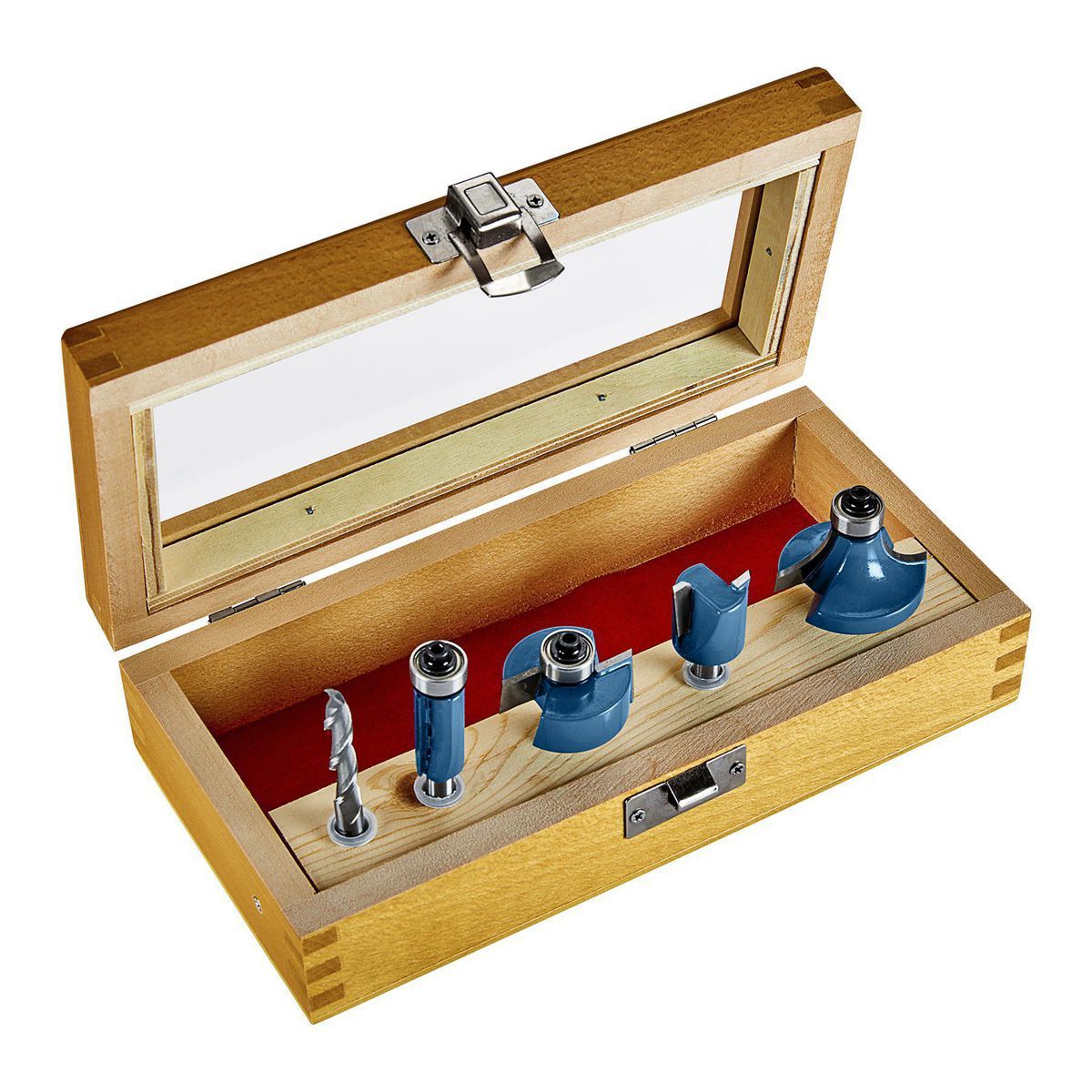 Carbide Router Bit Set, 5-Piece U210