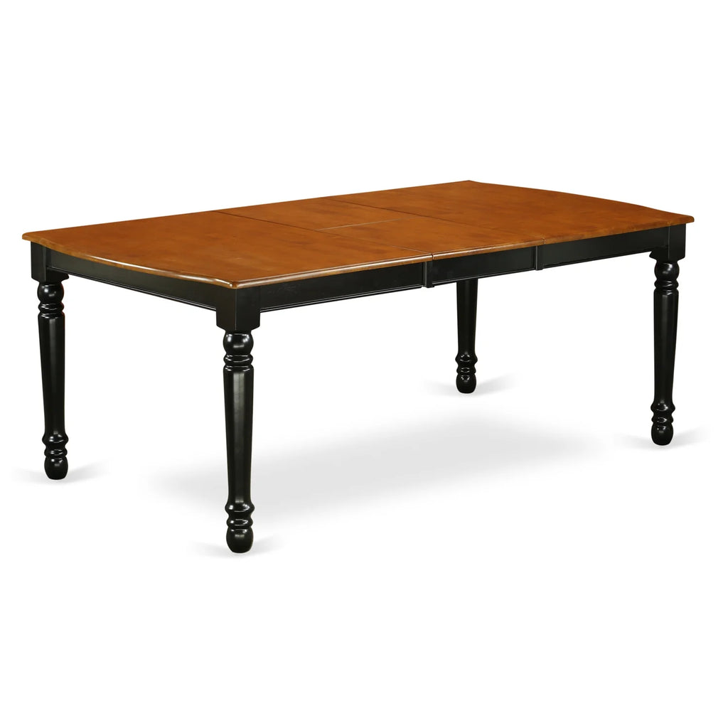 Wood Butterfly Leaf Dining Table X697836