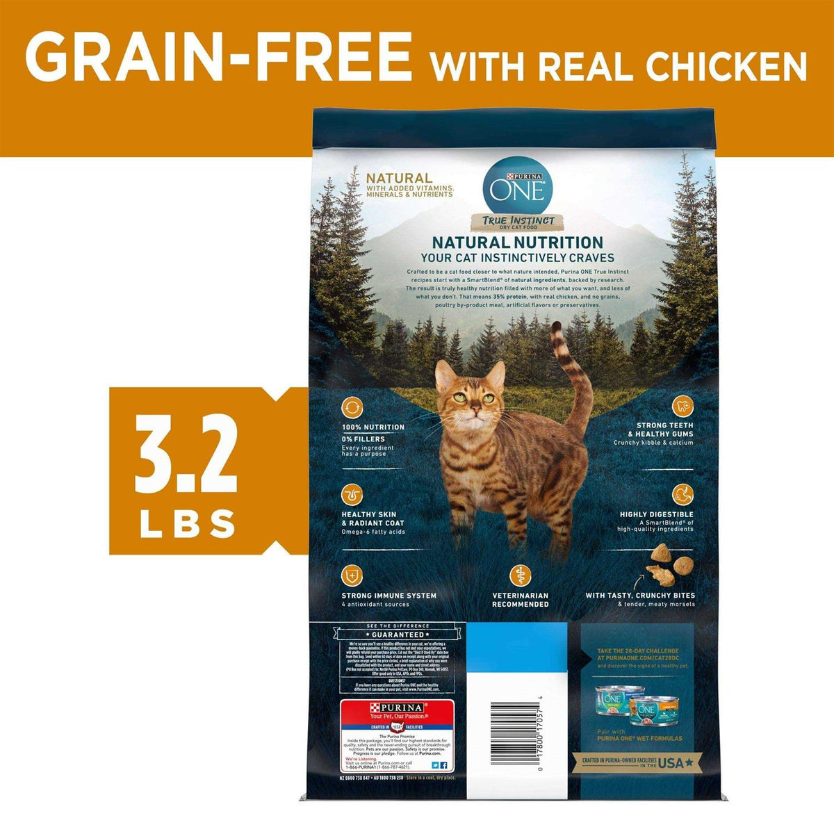 High Protein Grain Free Dry Cat Food O282