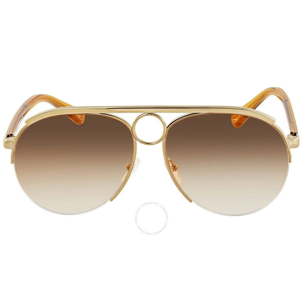 Gold Aviator Sunglasses Q99383
