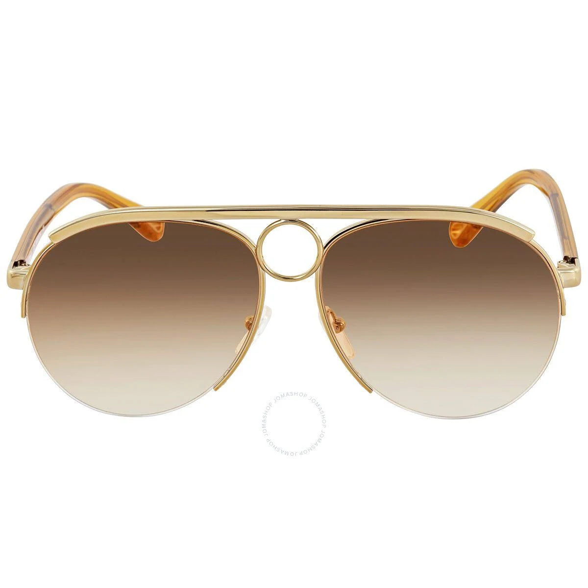 Gold Aviator Sunglasses Q99383