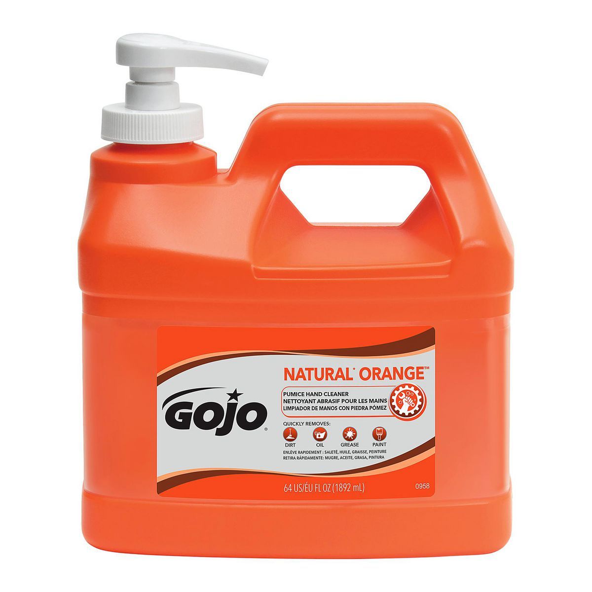 1/2 Gallon Natural Orange Pumice Hand Cleaner A305