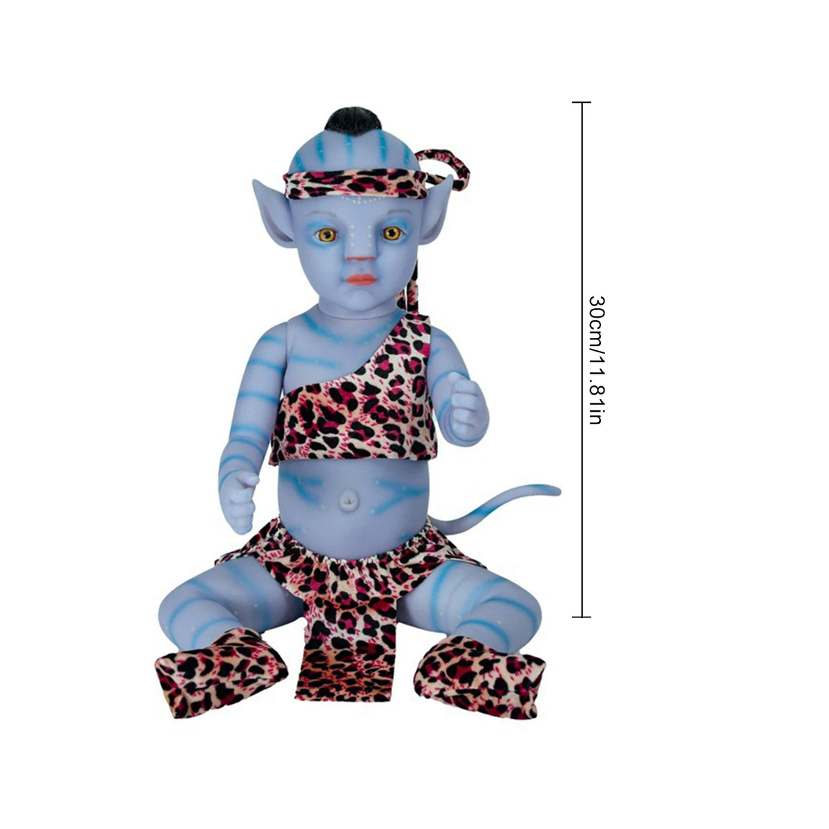 30cm Silicone Vinyl Reborn Baby Doll B827