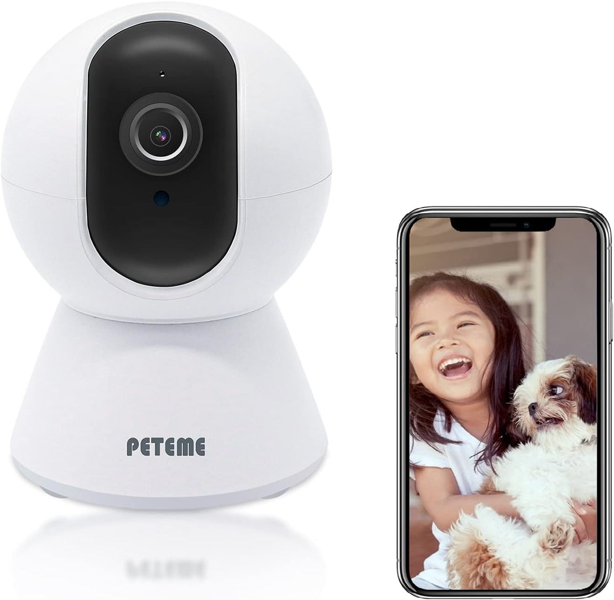 5 Color Display Video Baby Monitor with Pan/Tilt Camera V717182