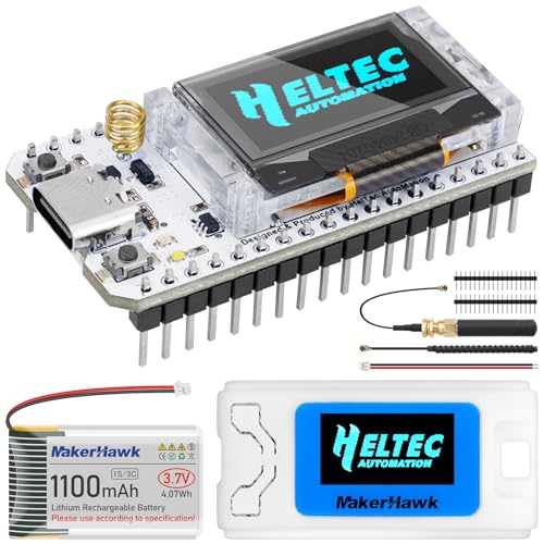 ESP32 LoRa V3 Development Board with 1100mAh Battery and N30 Protect Case Set L833024