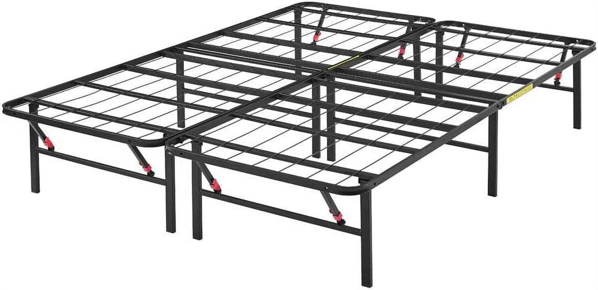 Black Queen Metal Platform Bed Frame Z759260