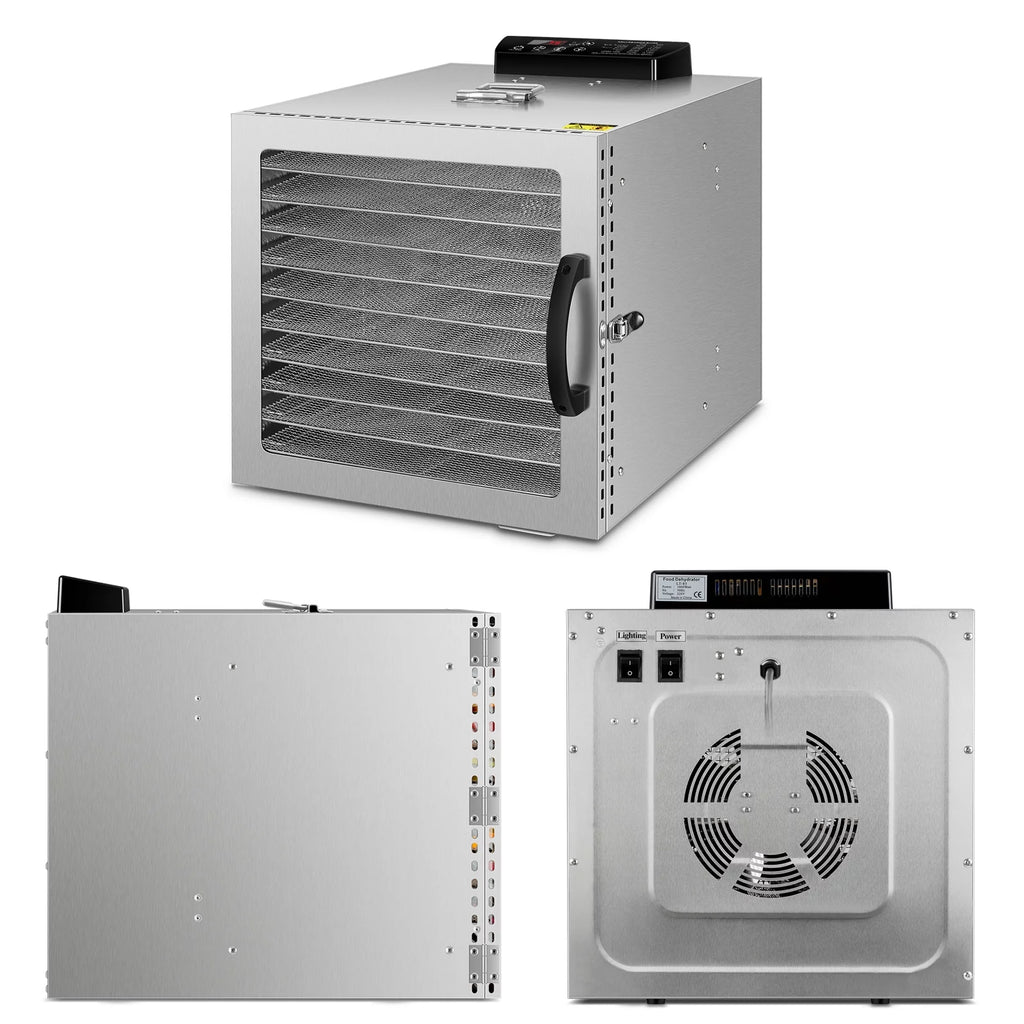 12 Trays Stainless Steel Food Dehydrator Y88984