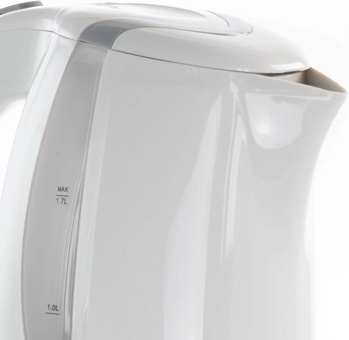White 1.7Lt Plastic Electric Tea Kettle C333