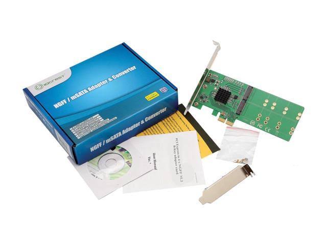 4 Port M.2 to PCI-E Adapter Card E353