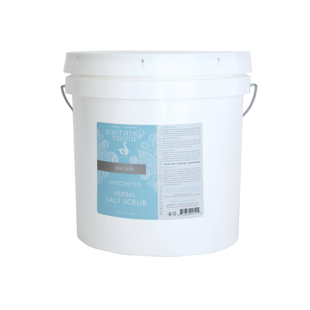 Unscented Salt Scrub, 20 Pound T424