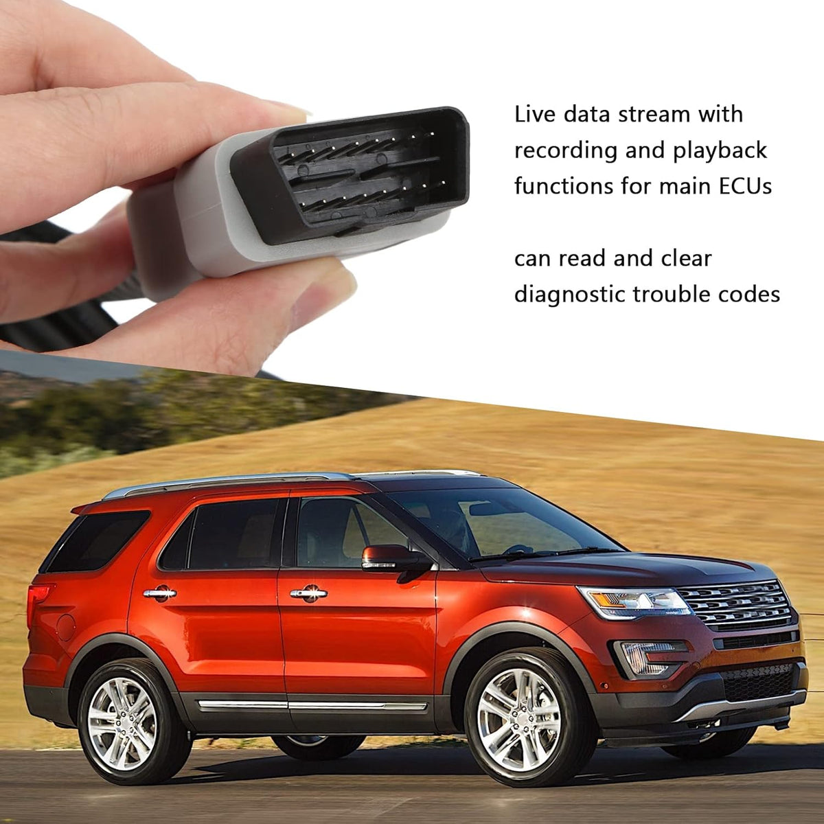 Car Diagnostic Tool, 2 in 1 Automotive Scanner Multilanguage IDS Diagnostic Tool S9459