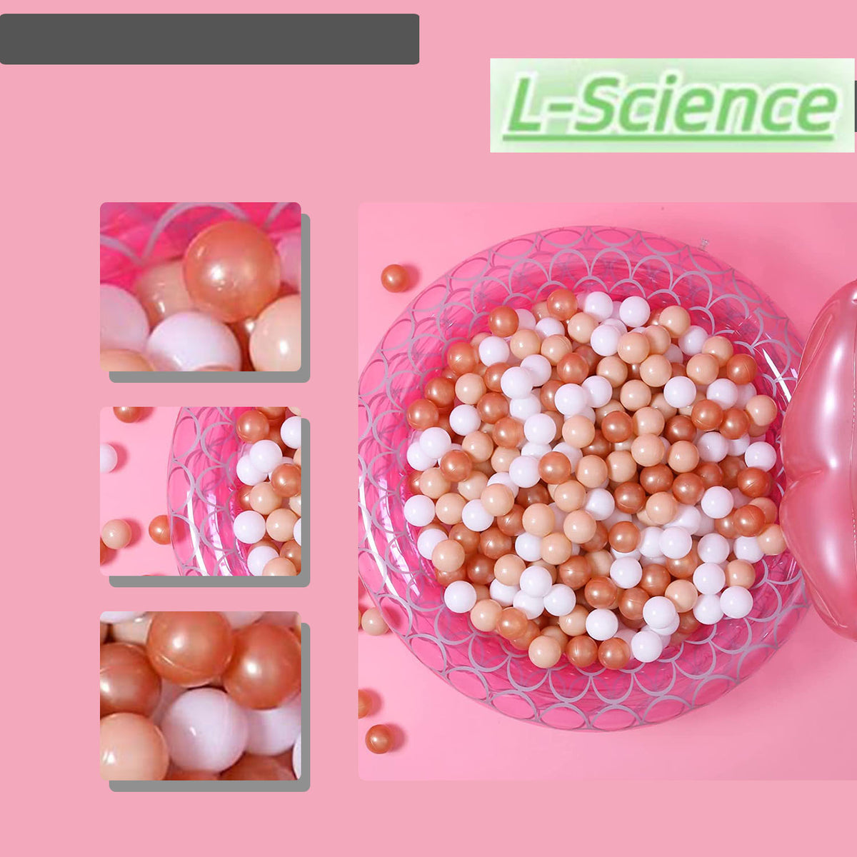 100pcs Plastic Balls for Ball Pit K73817