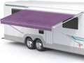 Waterproof Vinyl RV Awning Fabric Replacement Shade Screen - 15' H3502
