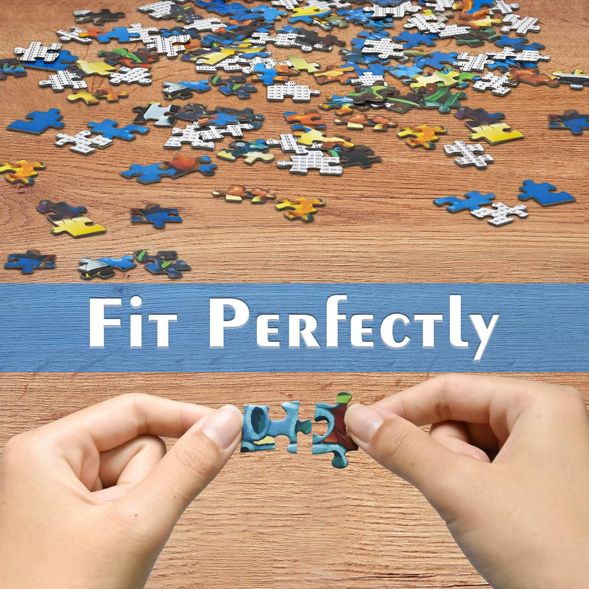1000 Pieces Jigsaw Puzzle with Poster W141